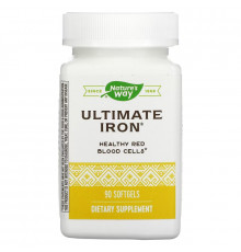 Enzymatic Therapy Ultimate Iron Women's Health 90 Softgels