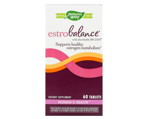 Enzymatic Therapy EstroBalance с рассасывающимся DIM 60 таблеток Enzymatic Therapy EstroBalance с рассасывающимся DIM 60 таблеток