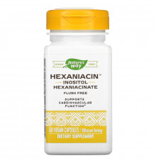 Enzymatic Therapy HexaNiacin Ниацин 60 вегетарианских капсул