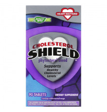 Для сердца и сосудов Nature's Way, Cholesterol Shield, 90 таблеток