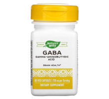Enzymatic Therapy, GABA, 60 Veg Capsules
