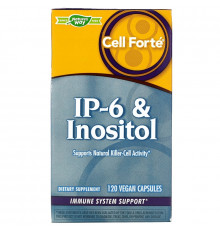 Enzymatic Therapy, Селл форте, IP-6 с инозитолом, 120 капсул на растительной основе
