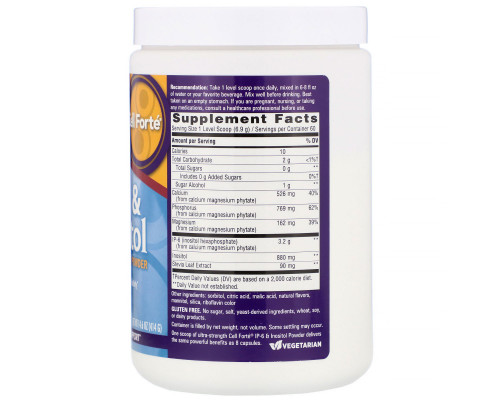 Enzymatic Therapy, Cell Forte, IP-6 и инозитол, Ультра cила, порошок, цитрусовый аромат, 14,6 унций (414 г) Enzymatic Therapy, Cell Forte, IP-6 и инозитол, Ультра cила, порошок, цитрусовый аромат, 14,6 унций (414 г)