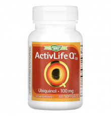 Enzymatic Therapy, ActivLife Коэнзим Q10, 100 мг, 60 капсул