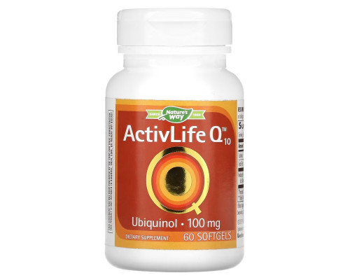 Enzymatic Therapy, ActivLife Коэнзим Q10, 100 мг, 60 капсул Enzymatic Therapy, ActivLife Коэнзим Q10, 100 мг, 60 капсул