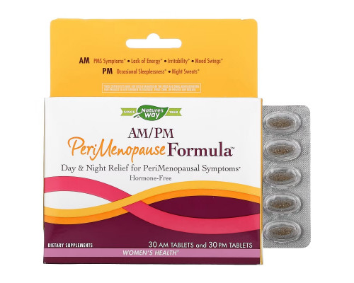 Enzymatic Therapy PeriMenopause Formula AM/PM 60 Tablets Enzymatic Therapy PeriMenopause Formula AM/PM 60 Tablets