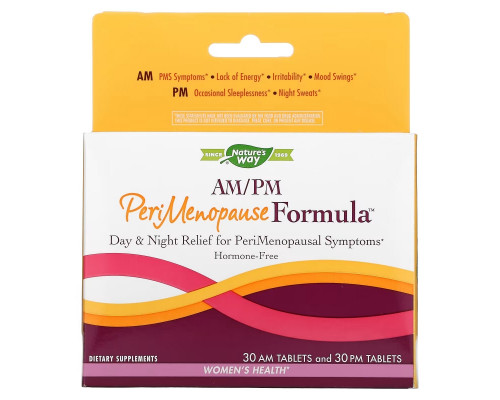 Enzymatic Therapy PeriMenopause Formula AM/PM 60 Tablets Enzymatic Therapy PeriMenopause Formula AM/PM 60 Tablets