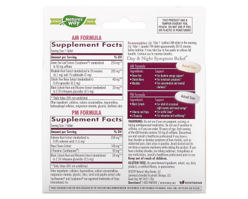 Enzymatic Therapy PeriMenopause Formula AM/PM 60 Tablets Enzymatic Therapy PeriMenopause Formula AM/PM 60 Tablets