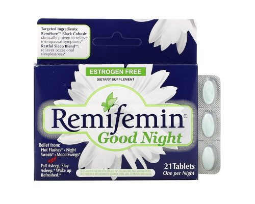 Enzymatic Therapy Remifemin Good Night 21 Tablets