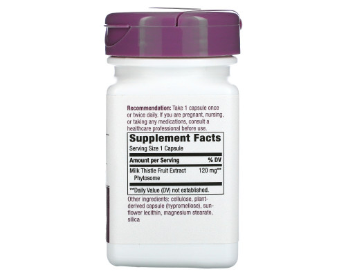 Enzymatic Therapy Silybin Advanced from Milk Thistle 60 растительных капсул Enzymatic Therapy Silybin Advanced from Milk Thistle 60 растительных капсул