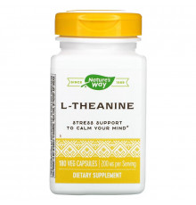 Enzymatic Therapy, L-теанин, 180 вегетарианских капсул
