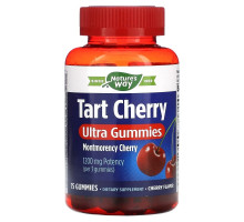 Nature's Way, Tart Cherry, Ultra Gummies, Cherry, 400 mg, 75 Gummies