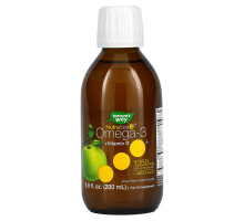 Ascenta NutraSea + D Омега-3 + Витамин D Яблочный вкус 6.8 жидких унций (200 мл)