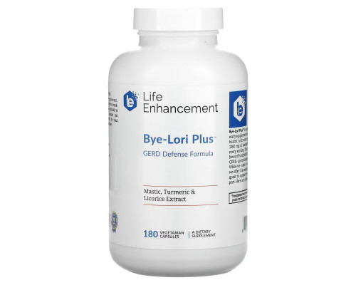 Life Enhancement, Bye-Lori Плюс, 180 капсул Life Enhancement, Bye-Lori Плюс, 180 капсул