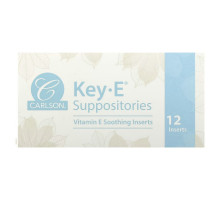 Carlson, Key-E Suppositories, 12 Inserts