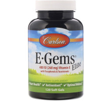 Carlson Labs, E-Gems Elite, 400 IU, 120 Soft Gels
