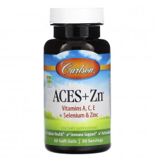 Carlson, Aces + Zn, 60 капсул