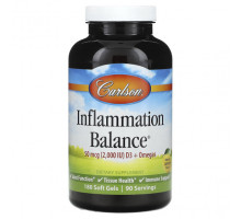 Для мышц и суставов Carlson, Balance Balance, натуральный лимон, 180 мягких таблеток