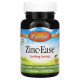 Цинк Carlson, Zinc-Ease, успокаивающие пастилки, натуральный лимон, 42 пастилки