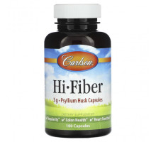 Клетчатка Carlson, Hi-Fiber, 100 капсул