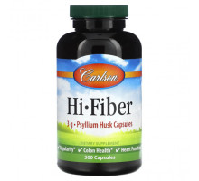 Клетчатка Carlson, Hi-Fiber, 300 капсул