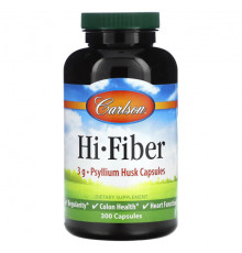 Клетчатка Carlson, Hi-Fiber, 300 капсул