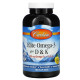 Carlson Labs, Elite with Omega3 plus D3 K2, 700 mg, 180 Soft Gels
