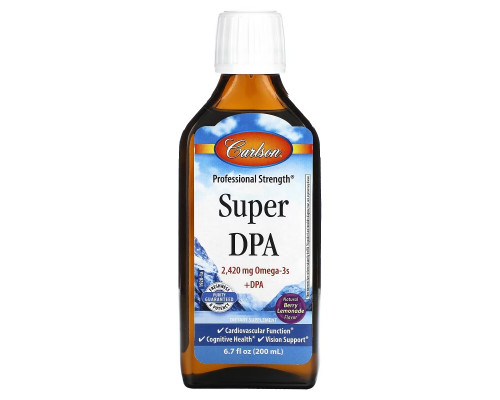 Carlson, Super DPA, Berry Lemonade, 6.7 fl oz (200 ml) Carlson, Super DPA, Berry Lemonade, 6.7 fl oz (200 ml)