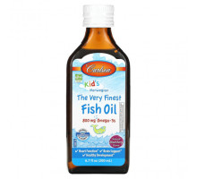 Детское здоровье Carlson, Kids, The Very Finest Fish Oil, Natural Mixed Berry , 800 mg, 6.7 fl oz (200 ml)