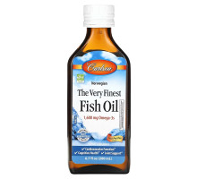 Carlson, The Very Finest Fish Oil, Just Peachie, 1,600 mg, 6.7 fl oz (200 ml)