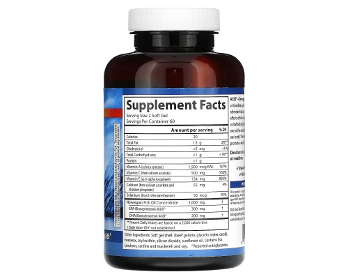 Carlson, ACES + Omega, 120 Softgels Carlson, ACES + Omega, 120 Softgels