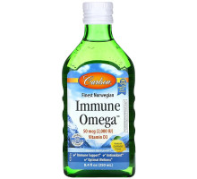 Carlson, Immune Omega, Natural Lemon, 8.4 fl oz (250 ml)