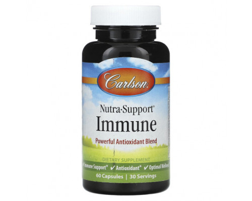 Антиоксиданты Carlson, Nutra-Support Immune, 60 капсул Антиоксиданты Carlson, Nutra-Support Immune, 60 капсул
