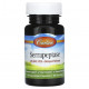 Пищеварительные ферменты Serrapeptase, Delayed Release, 120,000 SPUs, 30 Vegetarian Capsules