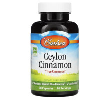 Carlson, Ceylon Cinnamon, 90 Capsules