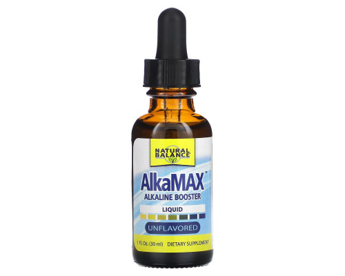 Natural Balance, AlkaMax, средство для ощелачивания организма, без добавок, 30 мл (1 жидк. унция) Natural Balance, AlkaMax, средство для ощелачивания организма, без добавок, 30 мл (1 жидк. унция)