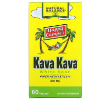 Natural Balance, Happy Camper, Kava Kava White Root, 450 mg, 60 VegCaps