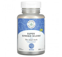Гинкго Билоба Natural Balance, Супер гинкго билоба, 100 капсул