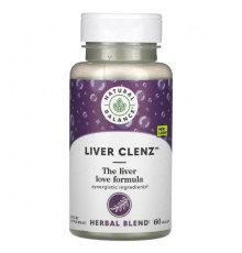 Для пищеварительной системы Natural Balance, Liver Clenz, 60 растительных капсул