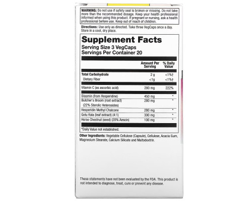 Natural Balance, Great Legs Ultra, Enhanced Vein Formula, 60 Veg Caps Natural Balance, Great Legs Ultra, Enhanced Vein Formula, 60 Veg Caps