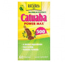 Растительные экстракты и настойки Maximum Potency Catuaba Power Max 500, 60 VegCaps
