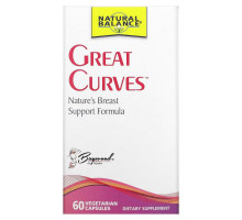 Natural Balance, Great Curves, 60 Vegetarian Capsules