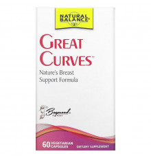 Natural Balance, Great Curves, 60 Vegetarian Capsules