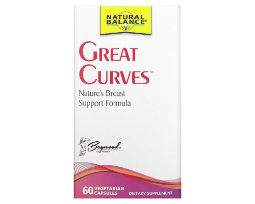 Natural Balance, Great Curves, 60 Vegetarian Capsules Natural Balance, Great Curves, 60 Vegetarian Capsules