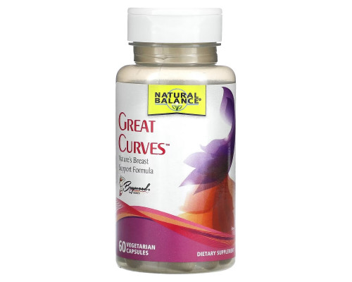 Natural Balance, Great Curves, 60 Vegetarian Capsules Natural Balance, Great Curves, 60 Vegetarian Capsules