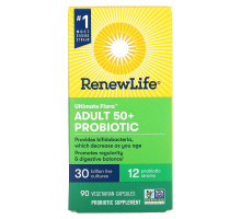Renew Life, Ultimate Flora Adult 50+ Probiotic, 30 Billion CFU, 90 Vegetarian Capsules