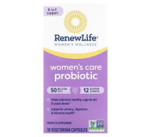Renew Life, Ultimate Flora, Women's Vaginal Probiotic, 50 Billion, 30 Vegetarian Capsules