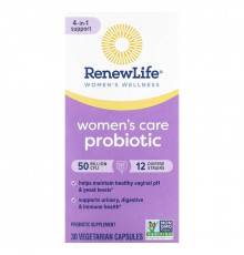 Renew Life, Ultimate Flora, Women's Vaginal Probiotic, 50 Billion, 30 Vegetarian Capsules