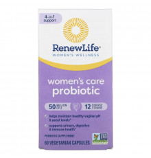 Renew Life, Women's Care Probiotic, 50 Billion CFU, 60 Vegetarian Capsules