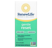 Renew Life, Women's Wellness, Gentle Reset , 60 Vegetarian Capsules